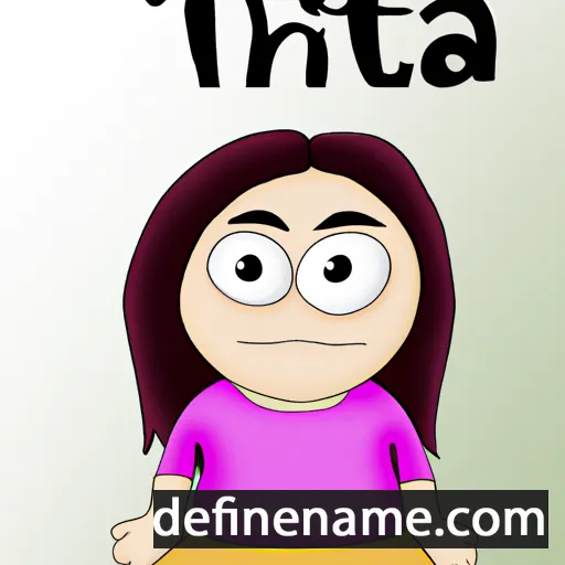 cartoon of the name Tita