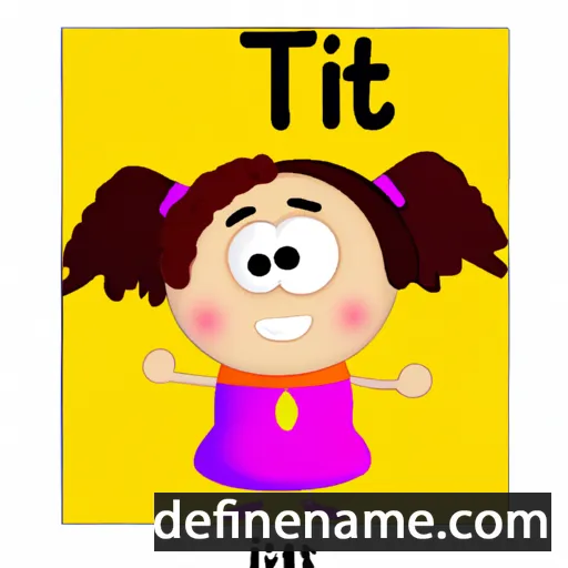 cartoon of the name Titi