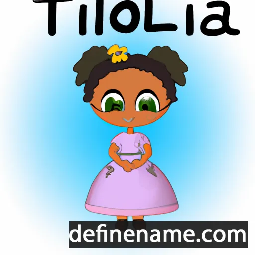 Titilola cartoon