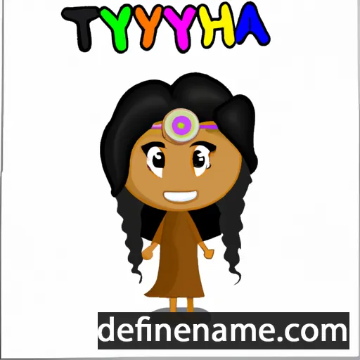 Tiyah cartoon