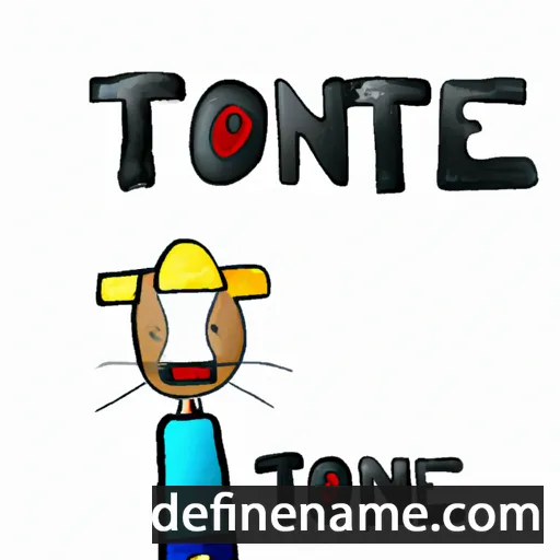 Toante cartoon