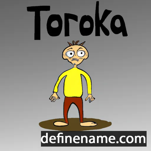 Todrika cartoon