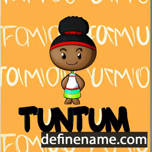 Tofunmi cartoon