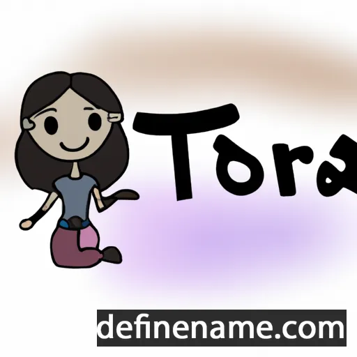 Toira cartoon