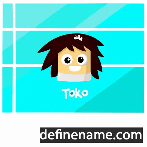 Tokako cartoon