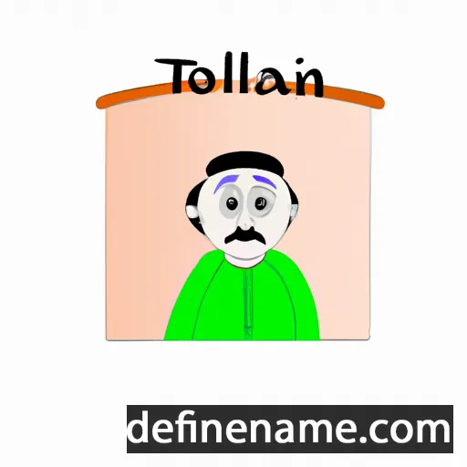 Tolhildan cartoon