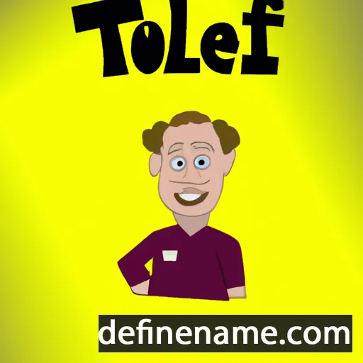 Tollef cartoon