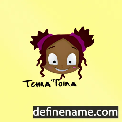 Tomekia cartoon