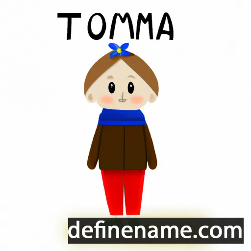 Tomiła cartoon