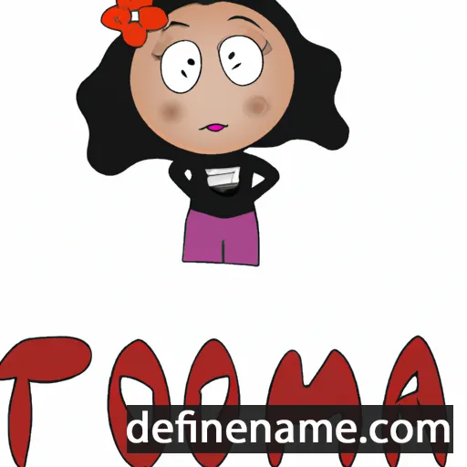 Tomira cartoon