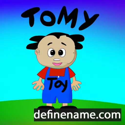 Tomy cartoon