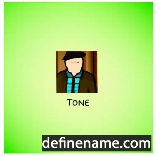 Tonet cartoon