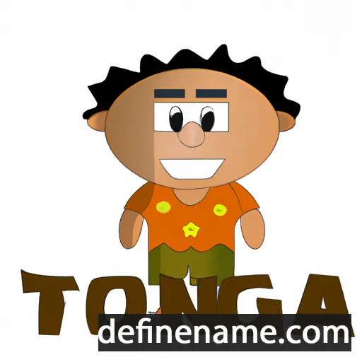 Tonga cartoon