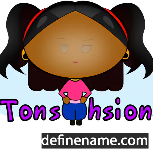 Tonisha cartoon