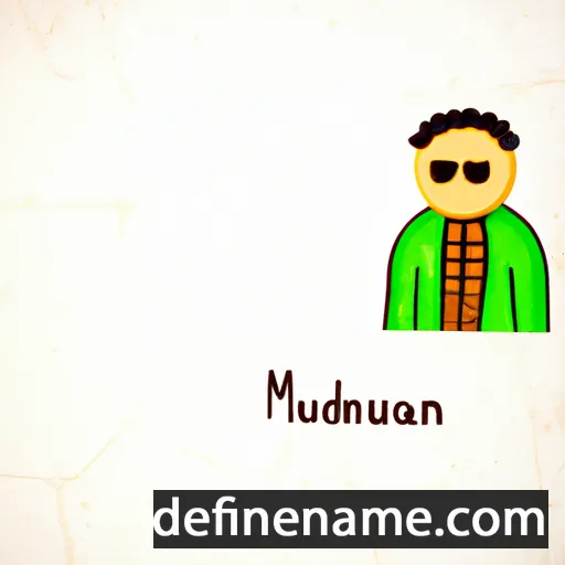 Muadhnait cartoon