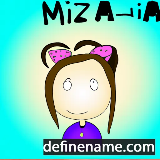 Mzia cartoon