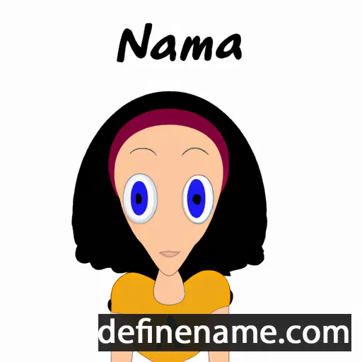 Na'ima cartoon