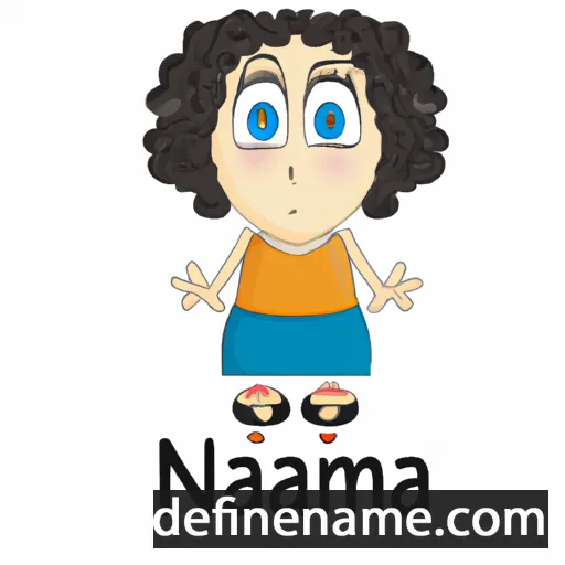 Naama cartoon