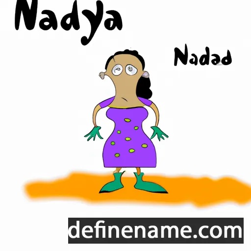 Nadzeya cartoon