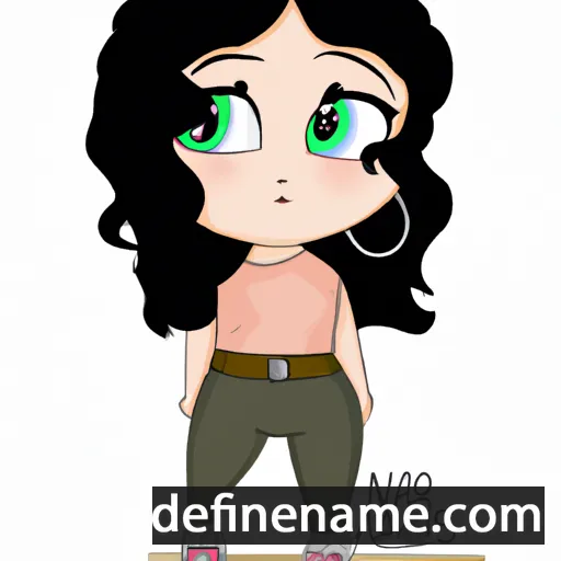 Naiara cartoon