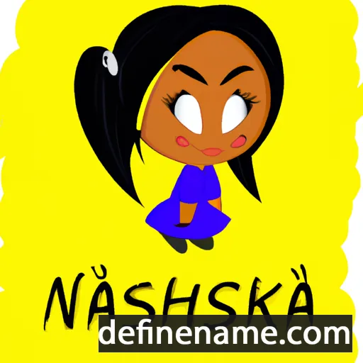 Nakisha cartoon