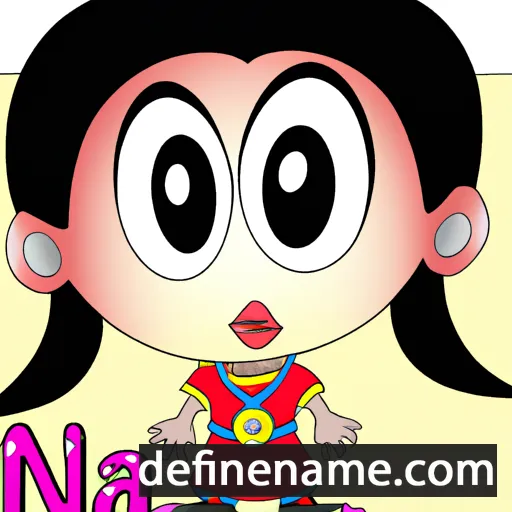 cartoon of the name Nana