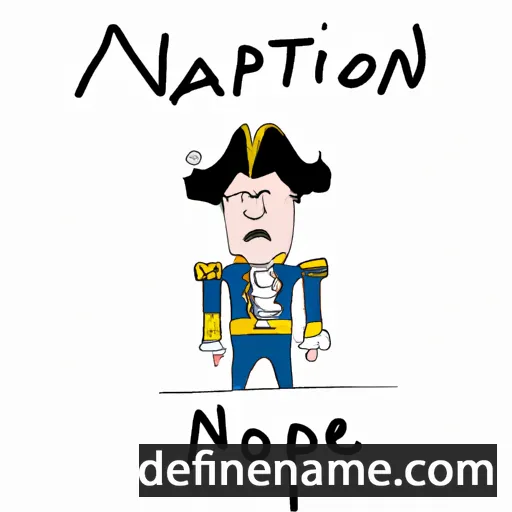 Napoléon cartoon