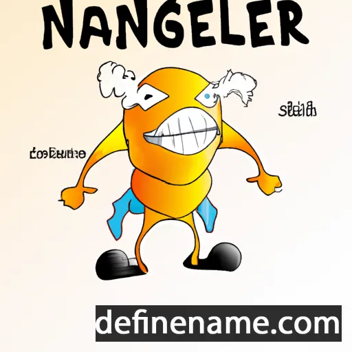 Narangerel cartoon