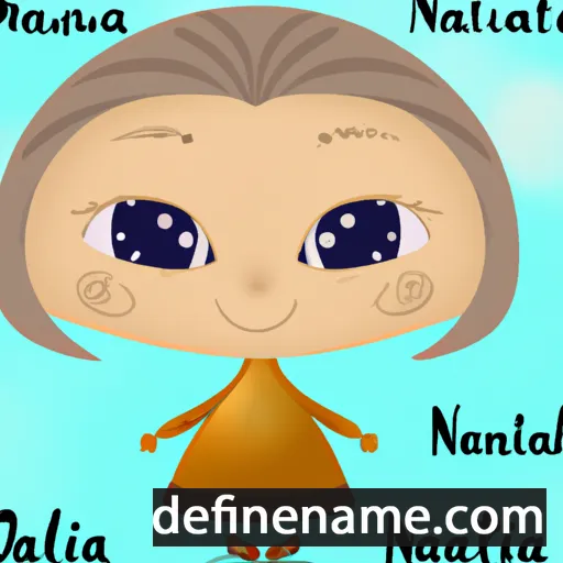 Natalina cartoon