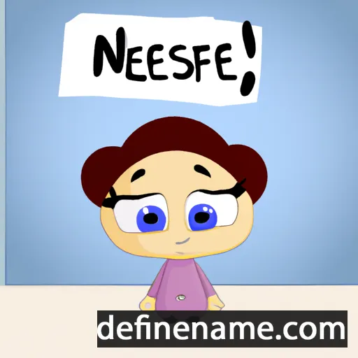 Nefise cartoon