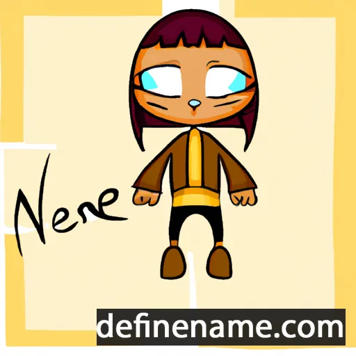 Nekane cartoon