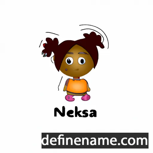 Nekesa cartoon