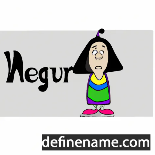 Nergüi cartoon