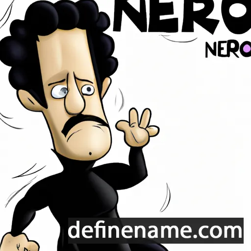 cartoon of the name Nero