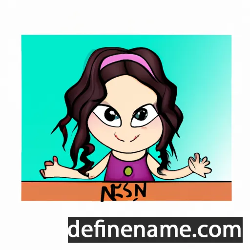 Nesrîn cartoon