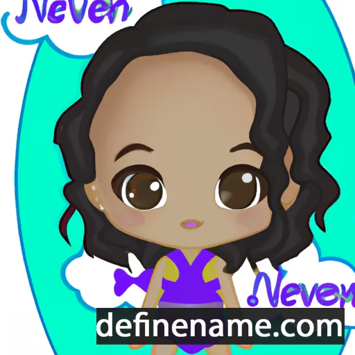 Nevaeh cartoon