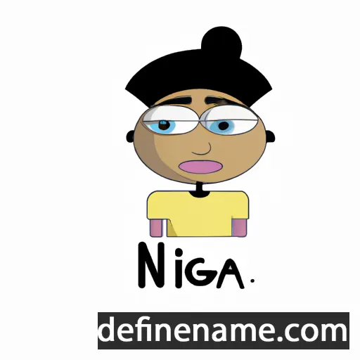 Nîga cartoon