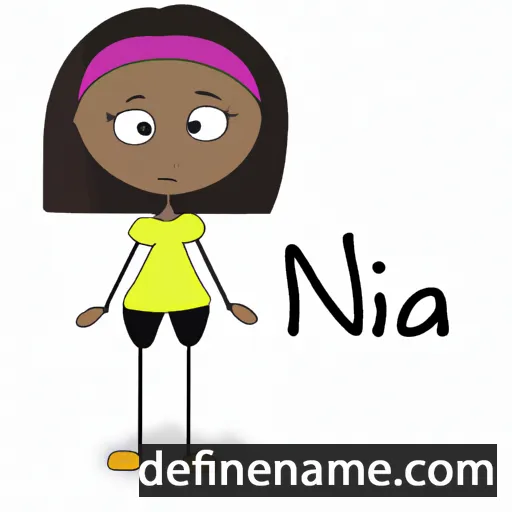 Nia cartoon