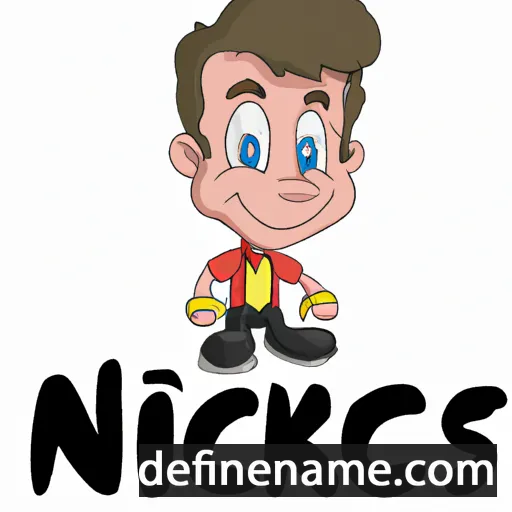 Nickolas cartoon