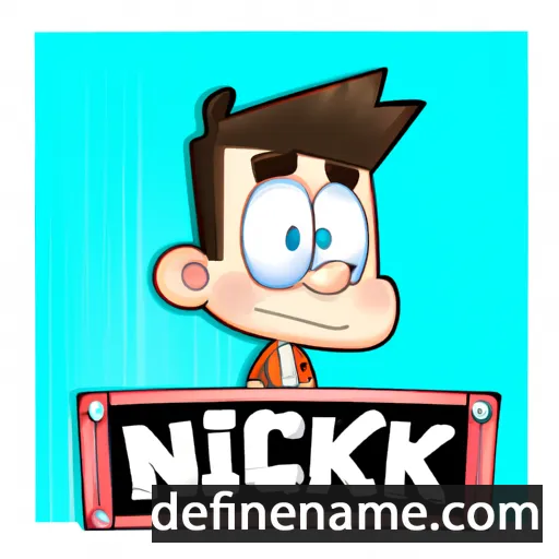 Nicky cartoon