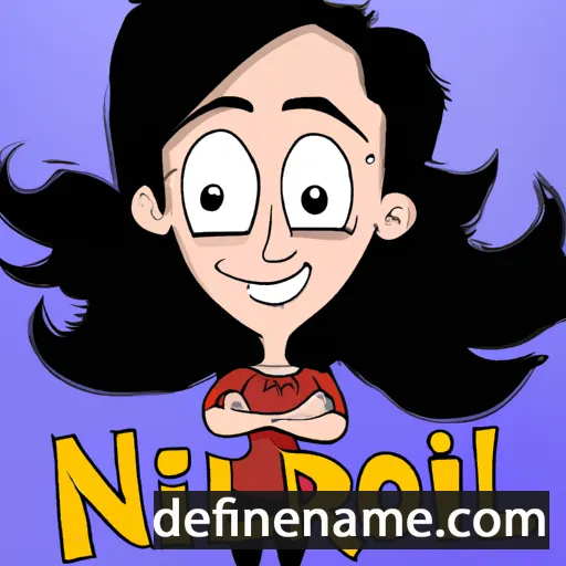 Niloufar cartoon