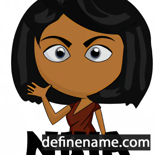 Nisha cartoon