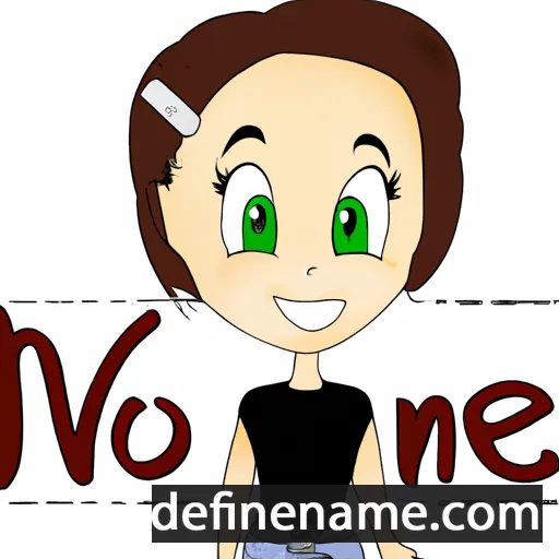 Noémie cartoon