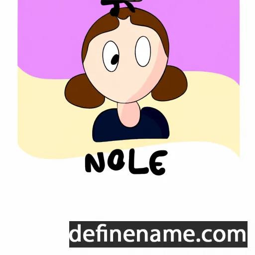 Noëlle cartoon