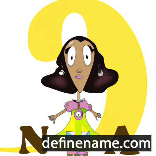 cartoon of the name Nona