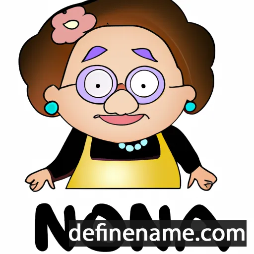 Nonna cartoon