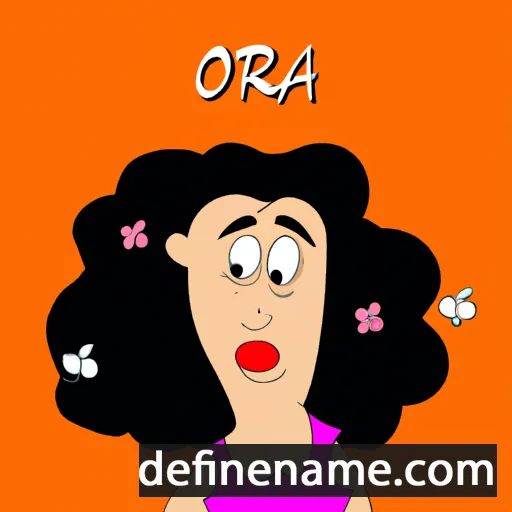 'Ofrah cartoon