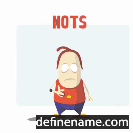 Notos cartoon