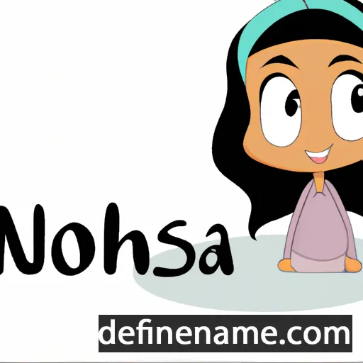 Nousha cartoon