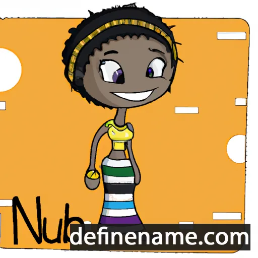 Nubia cartoon